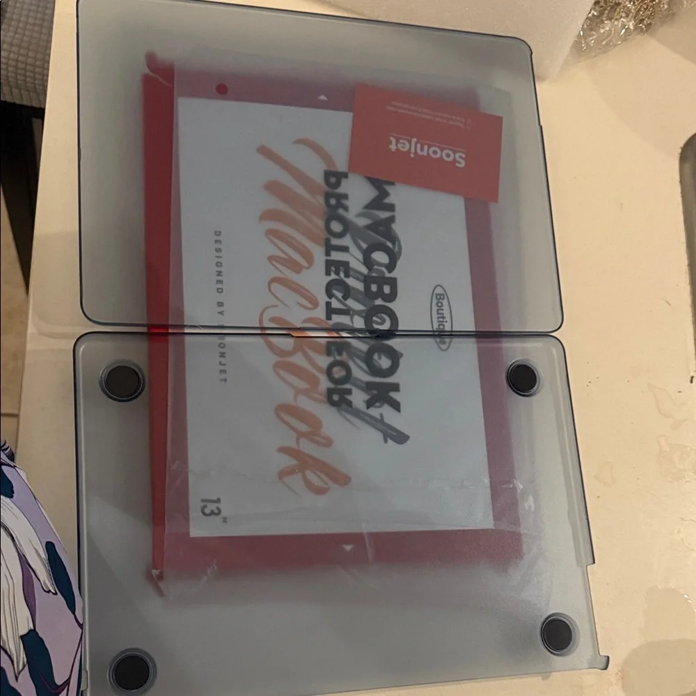 Red MacBook Protective Case